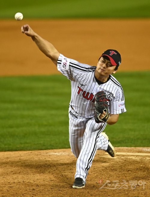 LG 고우석. 스포츠동아DB