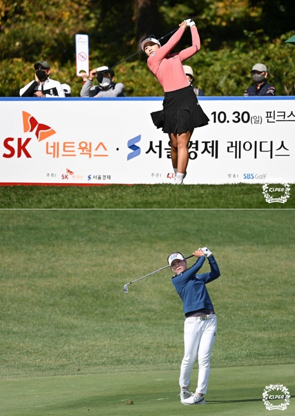 이정은(위)·이소미. 사진제공  | KLPGA