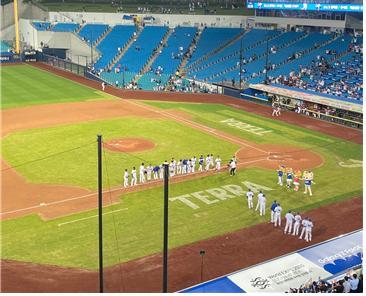 삼성 라이온즈 경기 모습. 사진 | 권다인