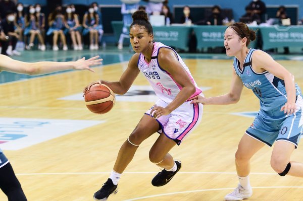 삼성생명 스미스. 사진제공 | WKBL