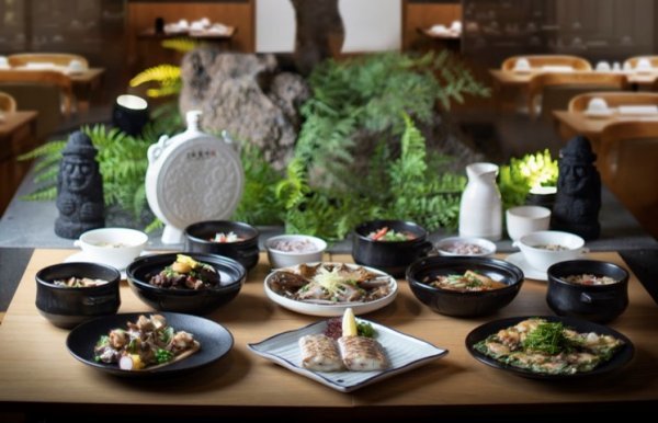 제주선의 한상차림