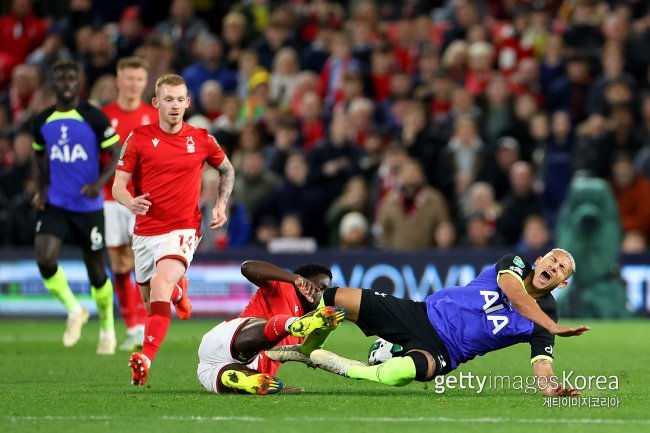 토트넘 홋스퍼 vs 노팅엄 포레스트. 사진=게티이미지코리아