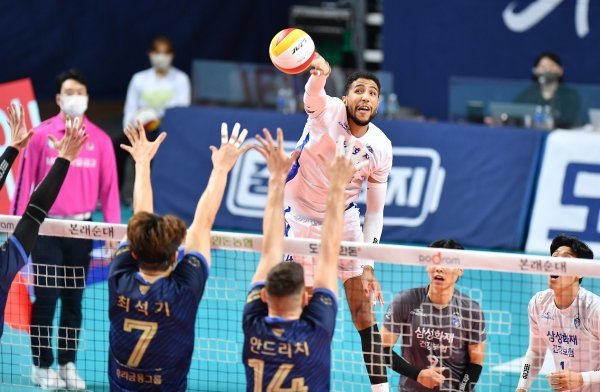 삼성화재 이크바이리. 사진제공 | KOVO