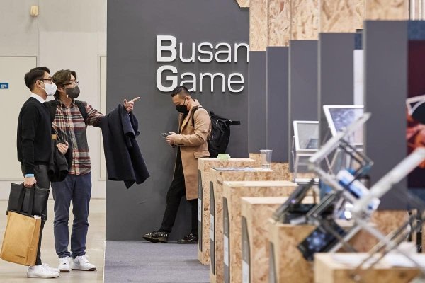 지스타 2021 부산공동관. 사진제공｜부산정보산업진흥원