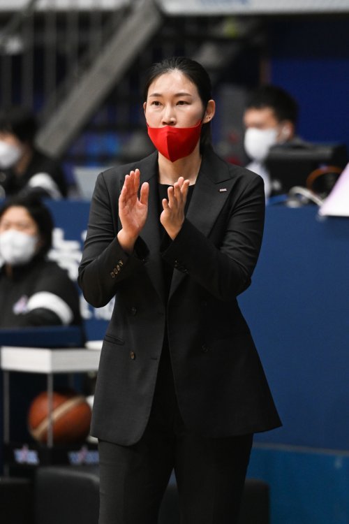 BNK썸 박정은 감독. 사진제공 | WKBL