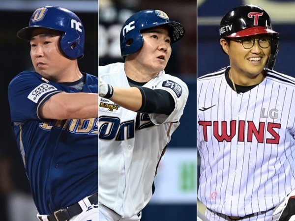 KBO가 16일 2023년 FA 승인선수 21명을 공시했다. 17일부터 전 구단과 협상이 가능하다. 공수 겸장의 포수 양의지, 콘택트 능력이 뛰어난 2루수 박민우, 장타력을 갖춘 1루수 채은성(왼쪽부터)의 행보가 특히 주목된다. 스포츠동아DB