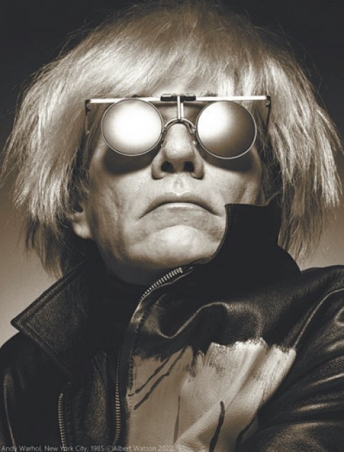 알버트 왓슨이 촬영한 미국 팝아트의 선구자 앤디워홀. 사진제공|화목커뮤니케이션즈