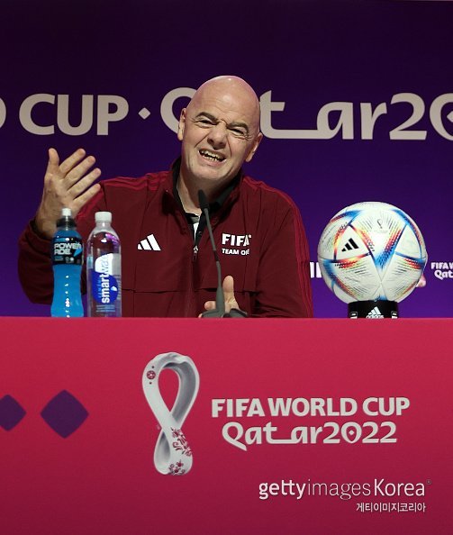 지안니 인판티노 FIFA 회장. 사진=게티이미지코리아