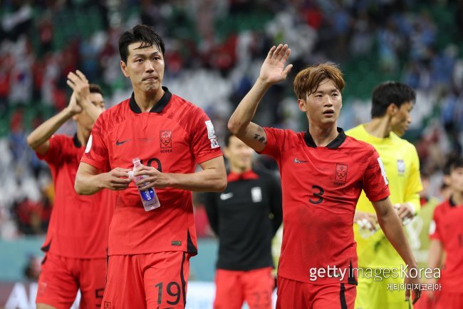 한국 축구대표팀. 사진=게티이미지코리아