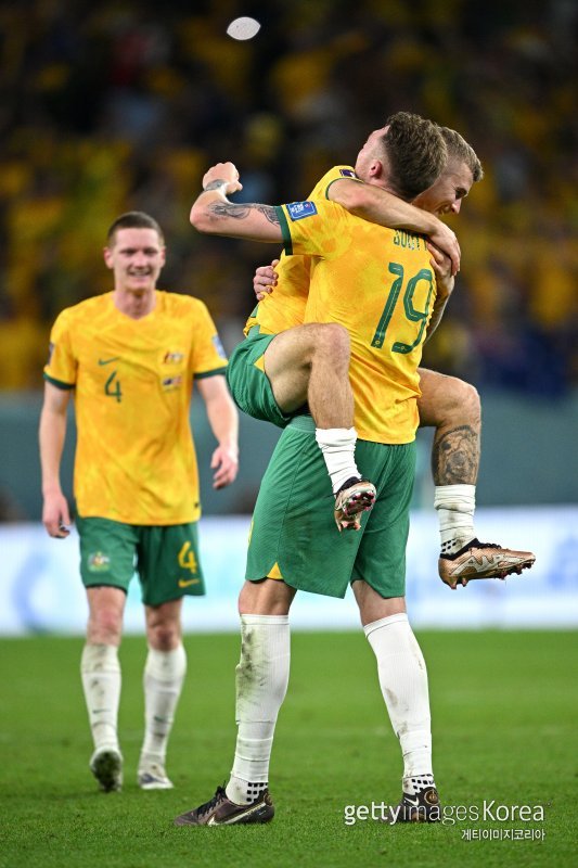 호주 축구대표팀. 사진=게티이미지코리아