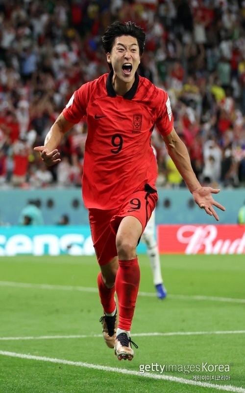 조규성. 사진=게티이미지코리아