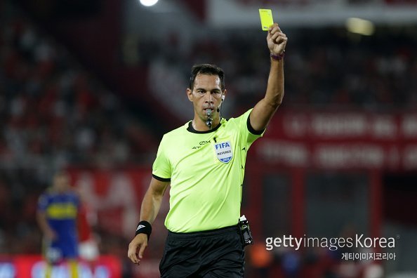 파쿤도 테요 심판. 사진=게티이미지코리아