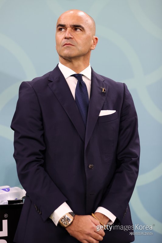 벨기에 축구를 이끌었던 로베르토 마르티네스 감독. 사진=게티이미지코리아