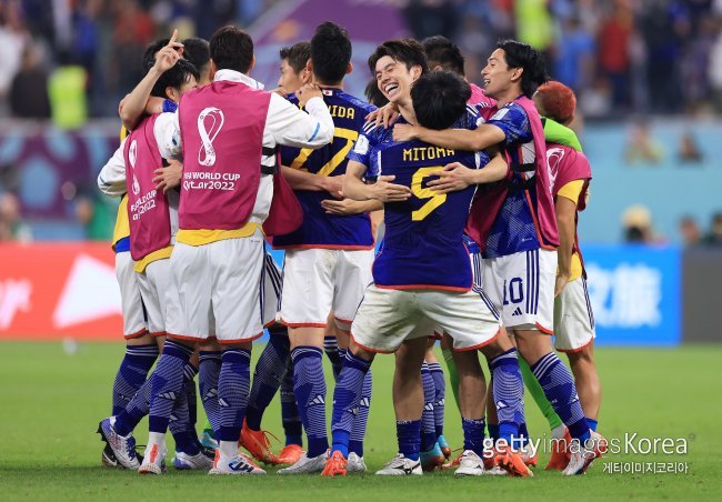 일본 축구대표팀. 사진=게티이미지코리아