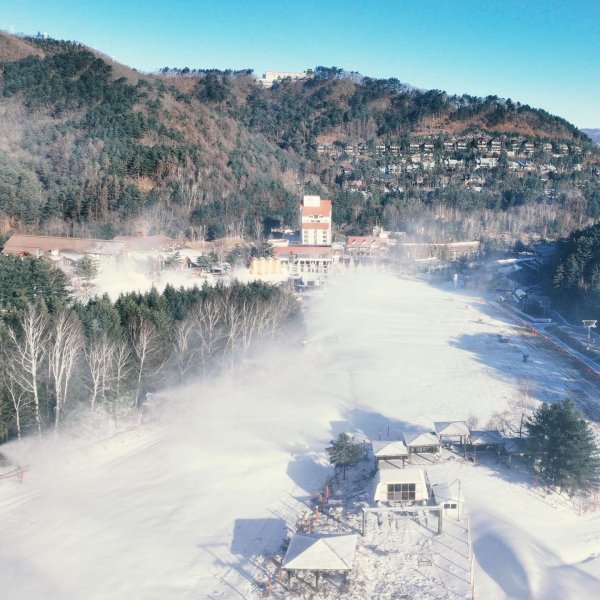 용평 스키장. 페이스북 캡처.