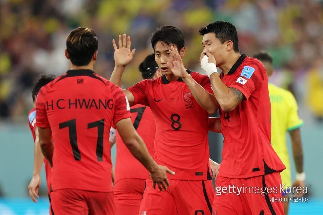 한국 축구대표팀. 사진=게티이미지코리아