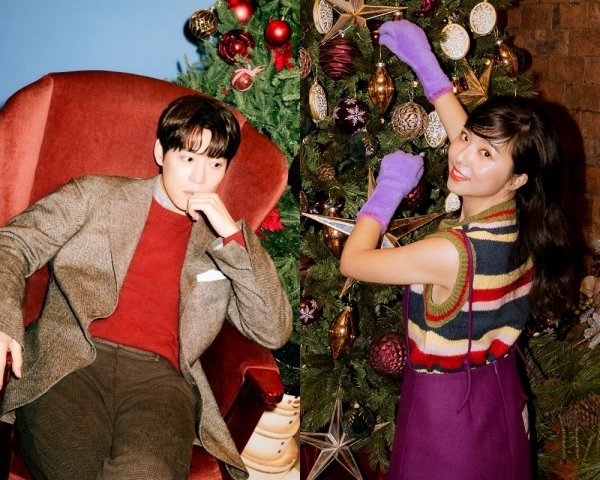 가요계가 크리스마스 분위기로 물들고 있다. 존박과 스텔라장(왼쪽부터) 등 여러 가수들이 크리스마스를 앞두고 잇따라 캐럴을 선보이고 있다. 사진제공|뮤직팜·GLG