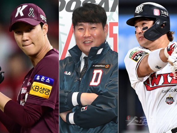 9일 서울 삼성동 코엑스 오디토리움에서 ‘2022 신한은행 SOL KBO 골든글러브’ 시상식이 열린다. 올해는 격전지가 보이지 않을 정도로 포지션별로 수상이 유력한 선수들이 존재한다. 키움 안우진, 두산 양의지, KT 박병호(왼쪽부터). 스포츠동아DB