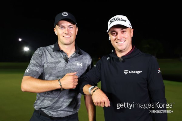 조던 스피스(왼쪽), 저스틴 토마스. 사진=게티이미지코리아