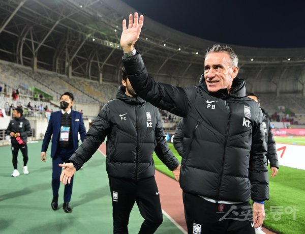 파울루 벤투 감독. 스포츠동아DB