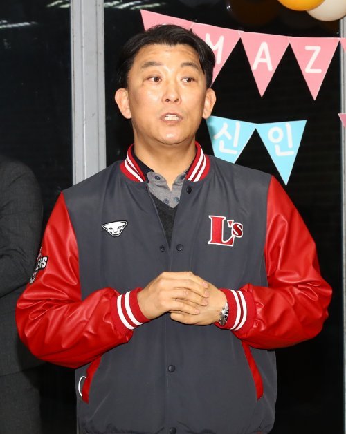 SSG 랜더스의 김성용 신임 단장. 사진제공 | SSG 랜더스