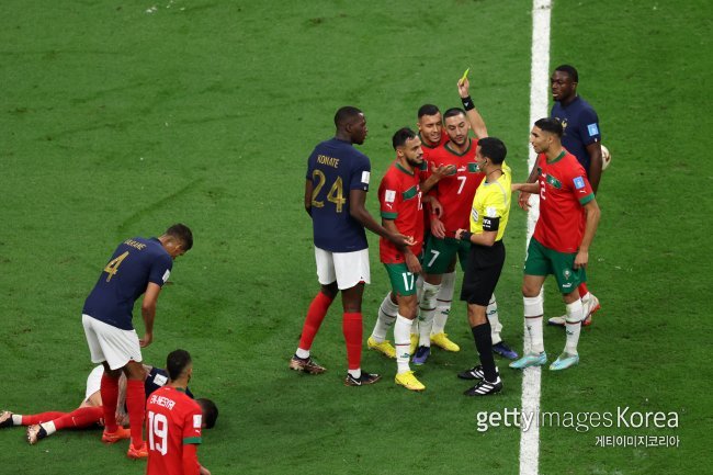 모로코 vs 프랑스. 사진=게티이미지코리아