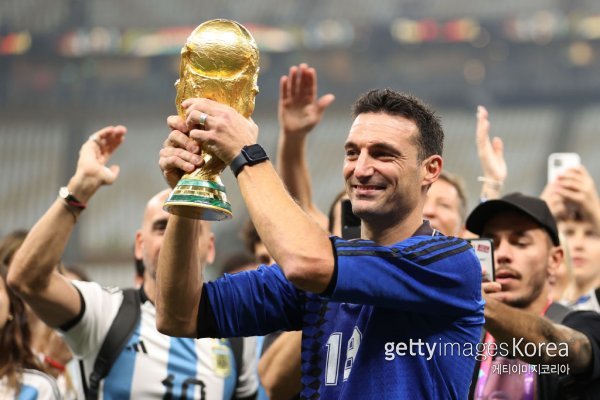 리오넬 스칼로니 감독. 사진=게티이미지코리아