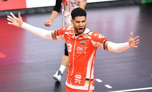 OK금융그룹 레오. 사진제공 | KOVO