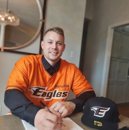 브라이언 오그레디. 사진제공 | 한화 이글스