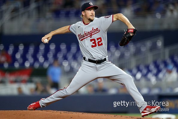 메이저리그 워싱턴 내셔널스 시절의 에릭 페디. 사진=게티이미지코리아