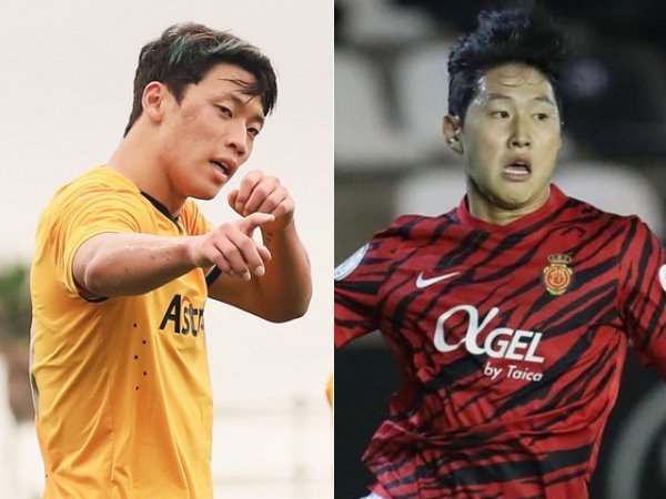 황희찬(왼쪽), 이강인. 사진출처 | 울버햄턴·마요르카 SNS