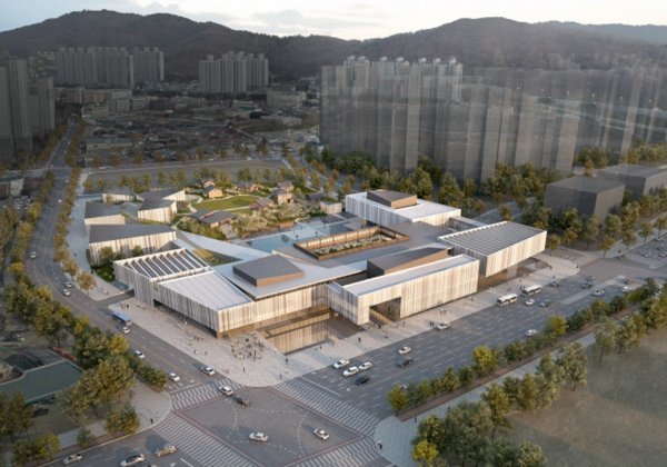 인천뮤지엄파크의 국제설계공모 당선작 ‘경관의 기억’. 사진제공 |인천시