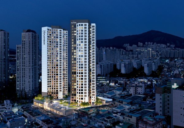 부산 연제구 연천시장 시장정비사업 투시도. 사진제공｜쌍용건설