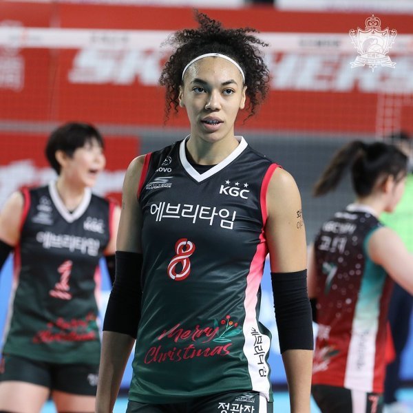 KGC인삼공사 엘리자벳. 사진출처 | KGC인삼공사 배구단 SNS