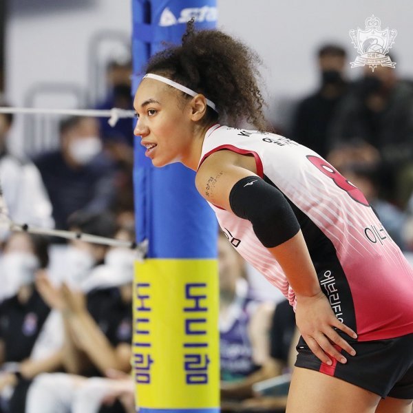 KGC인삼공사 엘리자벳. 사진출처 | KGC인삼공사 배구단 SNS