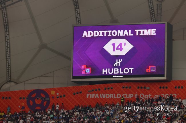 2022 카타르 월드컵 잉글랜드-이란전 추가시간. 사진=게티이미지코리아