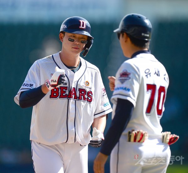 두산 김민혁. 스포츠동아DB