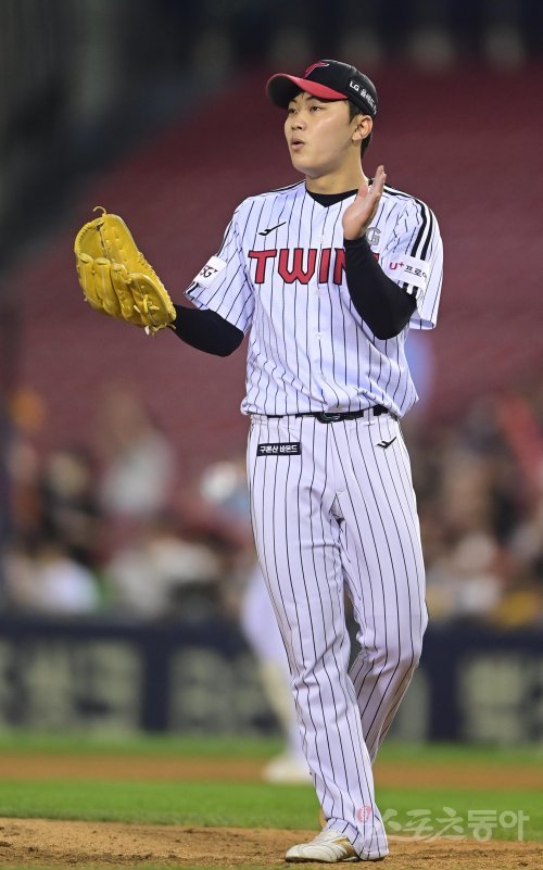 LG 김윤식. 스포츠동아DB