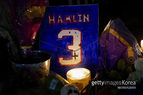 팬들이 다마르 햄린의 쾌유를 기원하고 있다. 사진=게티이미지코리아.