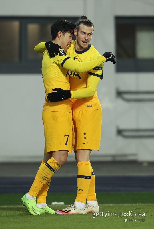 손흥민-가레스 베일. 사진=게티이미지코리아