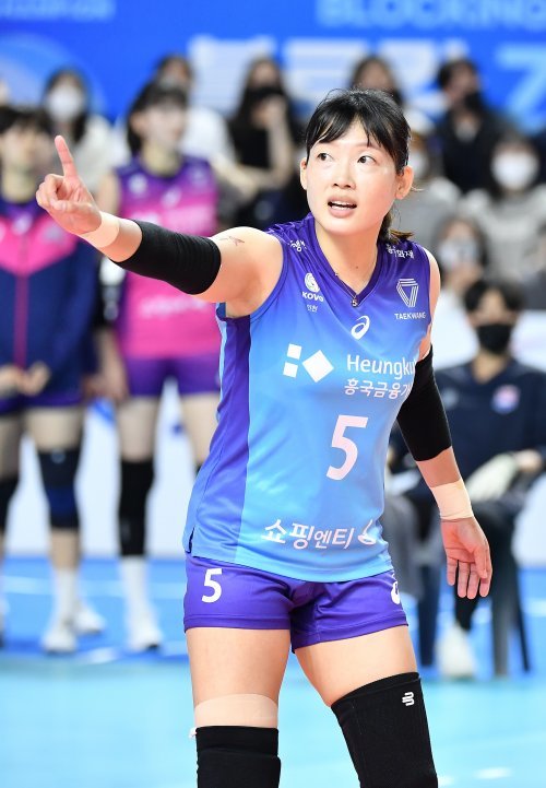 흥국생명 김해란. 사진제공 | KOVO