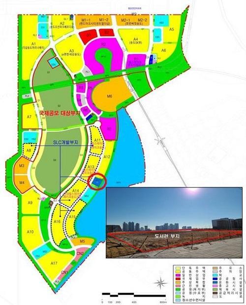 송도랜드마크시티 토지이용계획도. 사진제공｜인천경제청