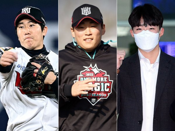 KT 오윤석·류현인·손민석. 사진 | 스포츠동아DB·KT 위즈