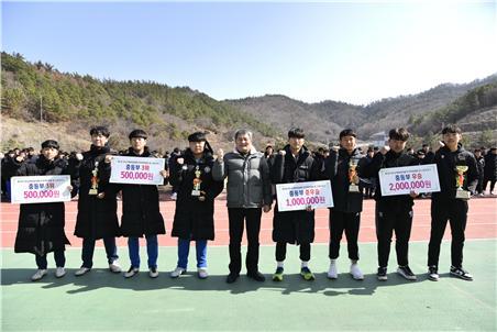 제1회 진도군체육회장배 전국럭비대회. 사진제공 | 진도군