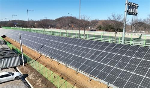 태양광 발전 시설 모습. 사진제공|고양시