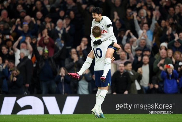 손흥민과 해리 케인. 사진=게티이미지코리아