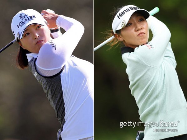 고진영(왼쪽), 리디아 고. 사진=게티이미지코리아