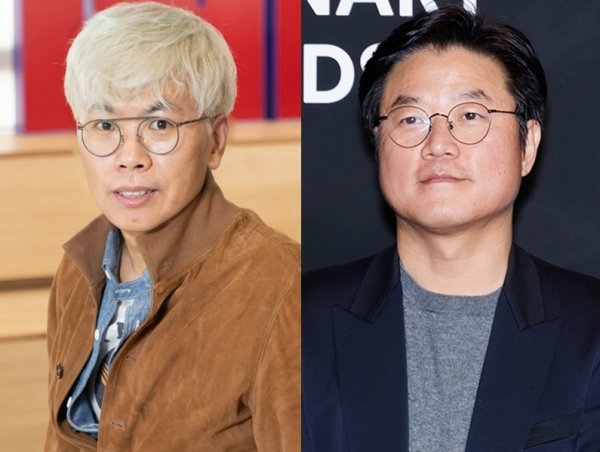 김태호 PD(왼쪽)·나영석 PD. 사진제공｜CJ ENM·스포츠동아DB