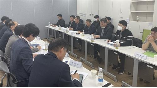 고양시 수도권 서북권 광역교통정책 간담회 모습. 사진제공｜고양시