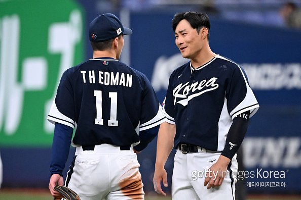 토미 현수 에드먼(왼쪽), 김하성. 사진=게티이미지코리아